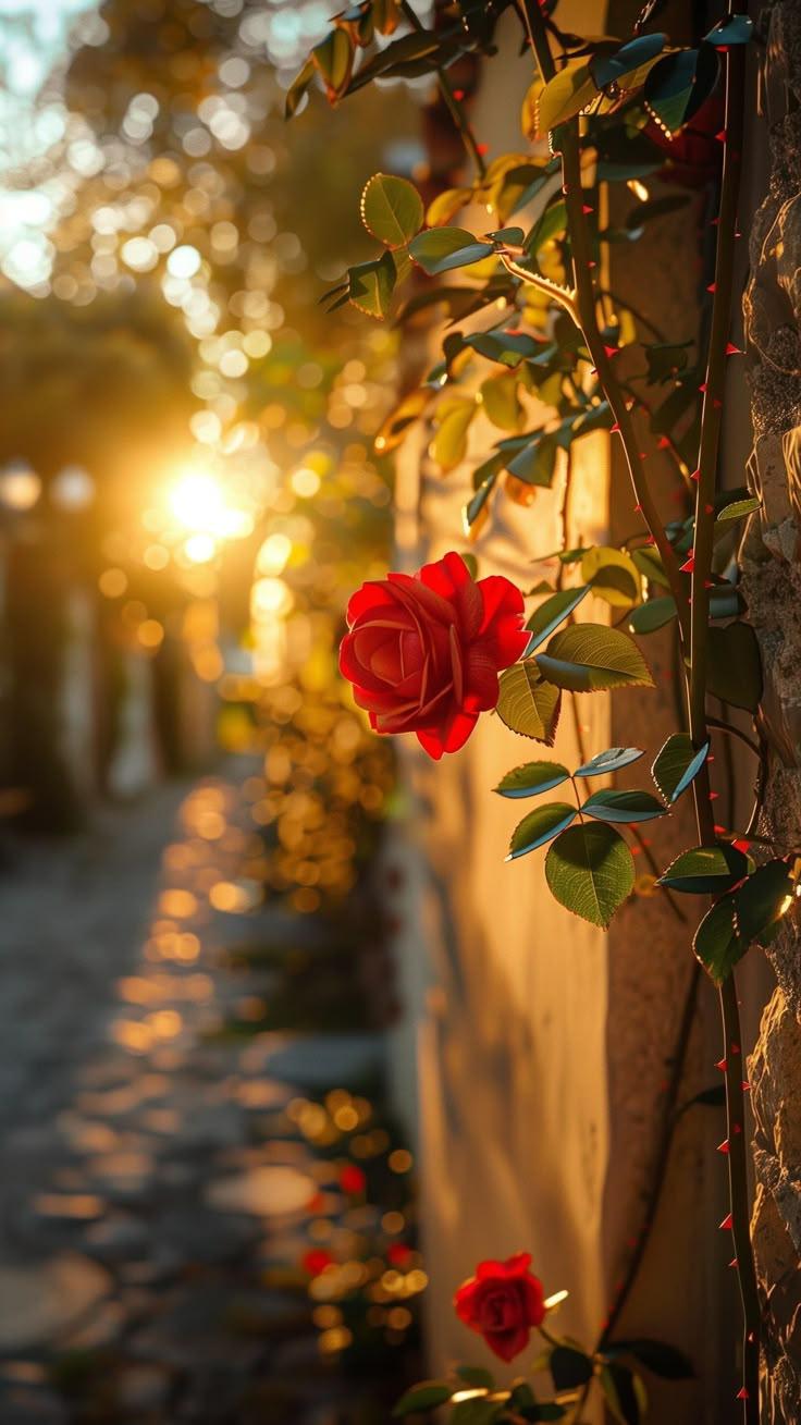 Radiant Echoes of Blooming Bliss